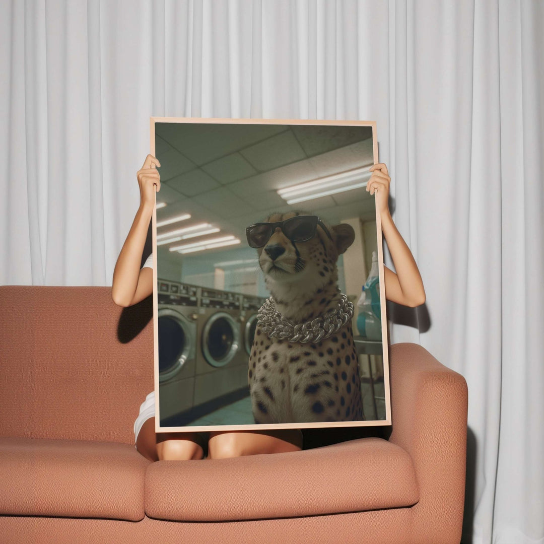 Leopard Chores Wall Art wall - art - picture - poster