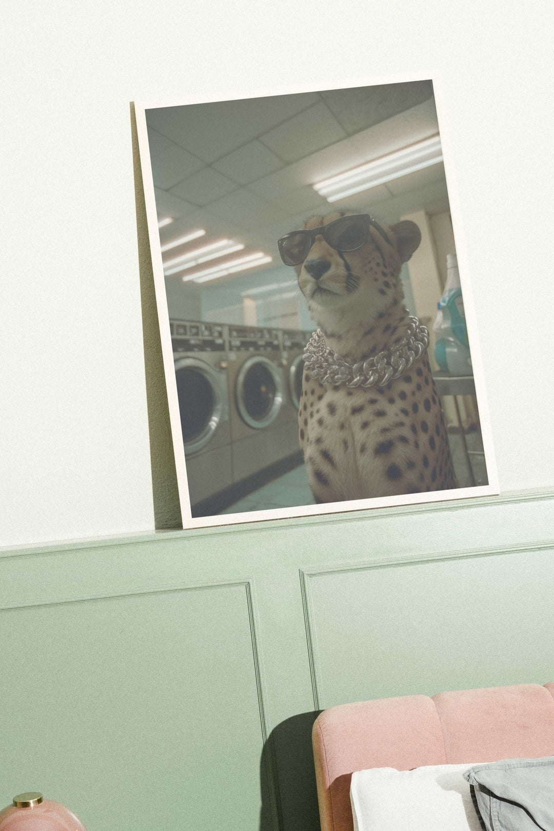 Leopard Chores Wall Art wall - art - picture - poster