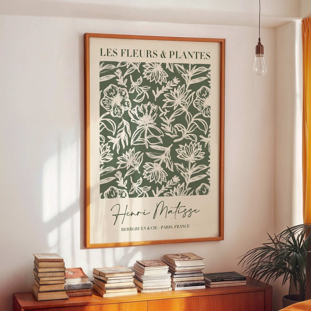 Les Fleurs and Plantes by Henri Matisse wall - art - picture - poster