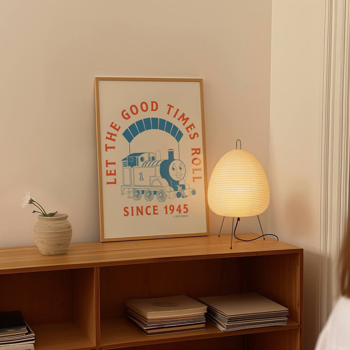 Let the Good Times Roll Thomas the Tank Engine Print wall - art - picture - poster