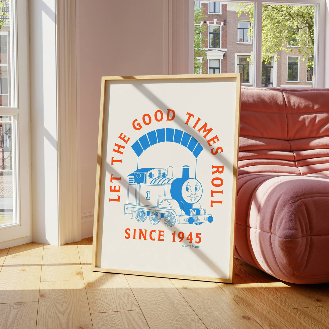 Let the Good Times Roll Thomas the Tank Engine Print wall - art - picture - poster