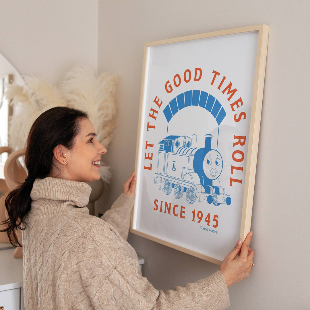 Let the Good Times Roll Thomas the Tank Engine Print wall - art - picture - poster