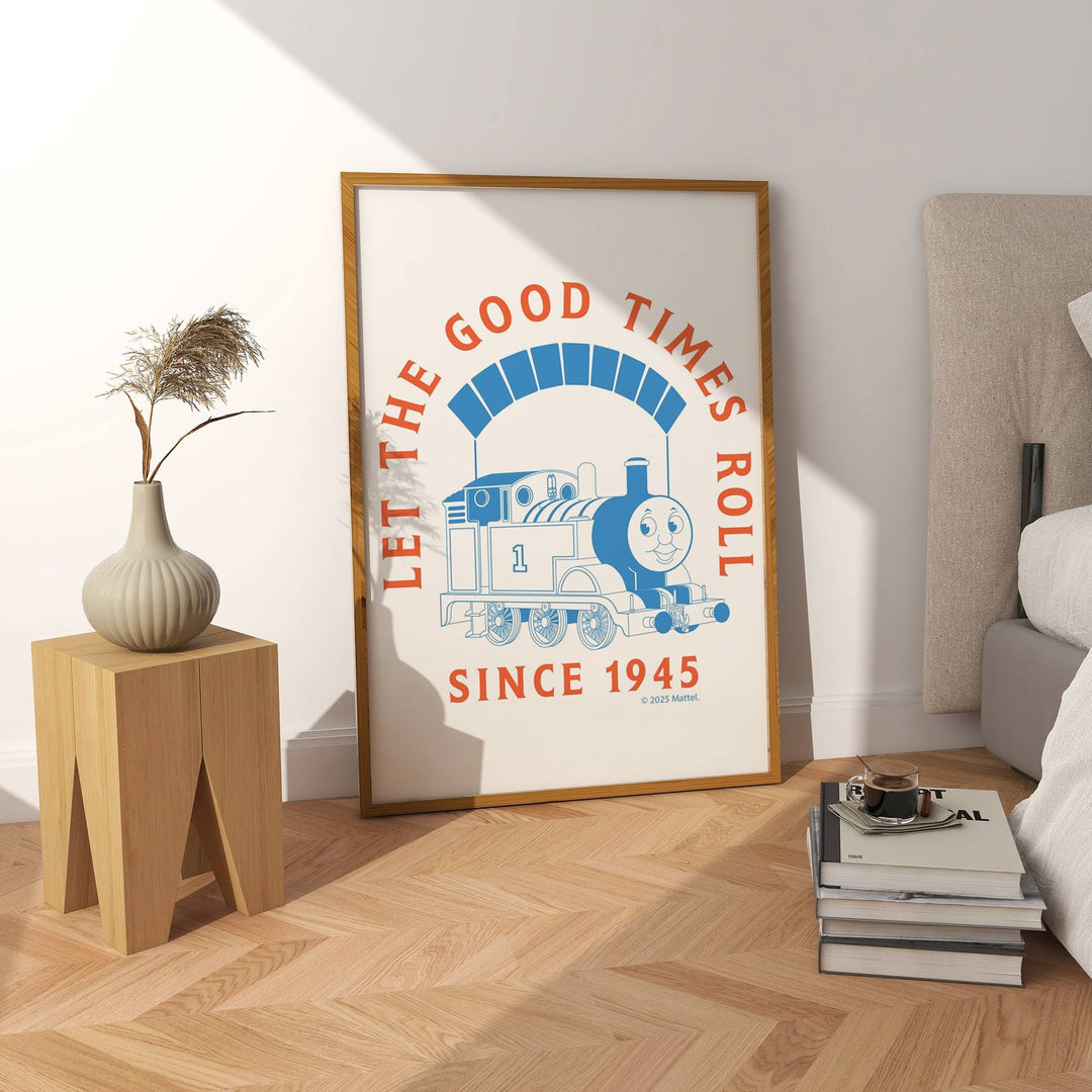 Let the Good Times Roll Thomas the Tank Engine Print wall - art - picture - poster