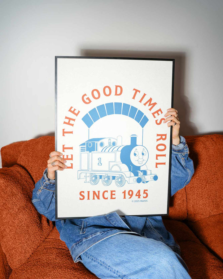 Let the Good Times Roll Thomas the Tank Engine Print wall - art - picture - poster