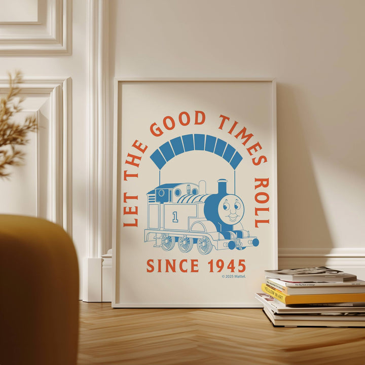 Let the Good Times Roll Thomas the Tank Engine Print wall - art - picture - poster
