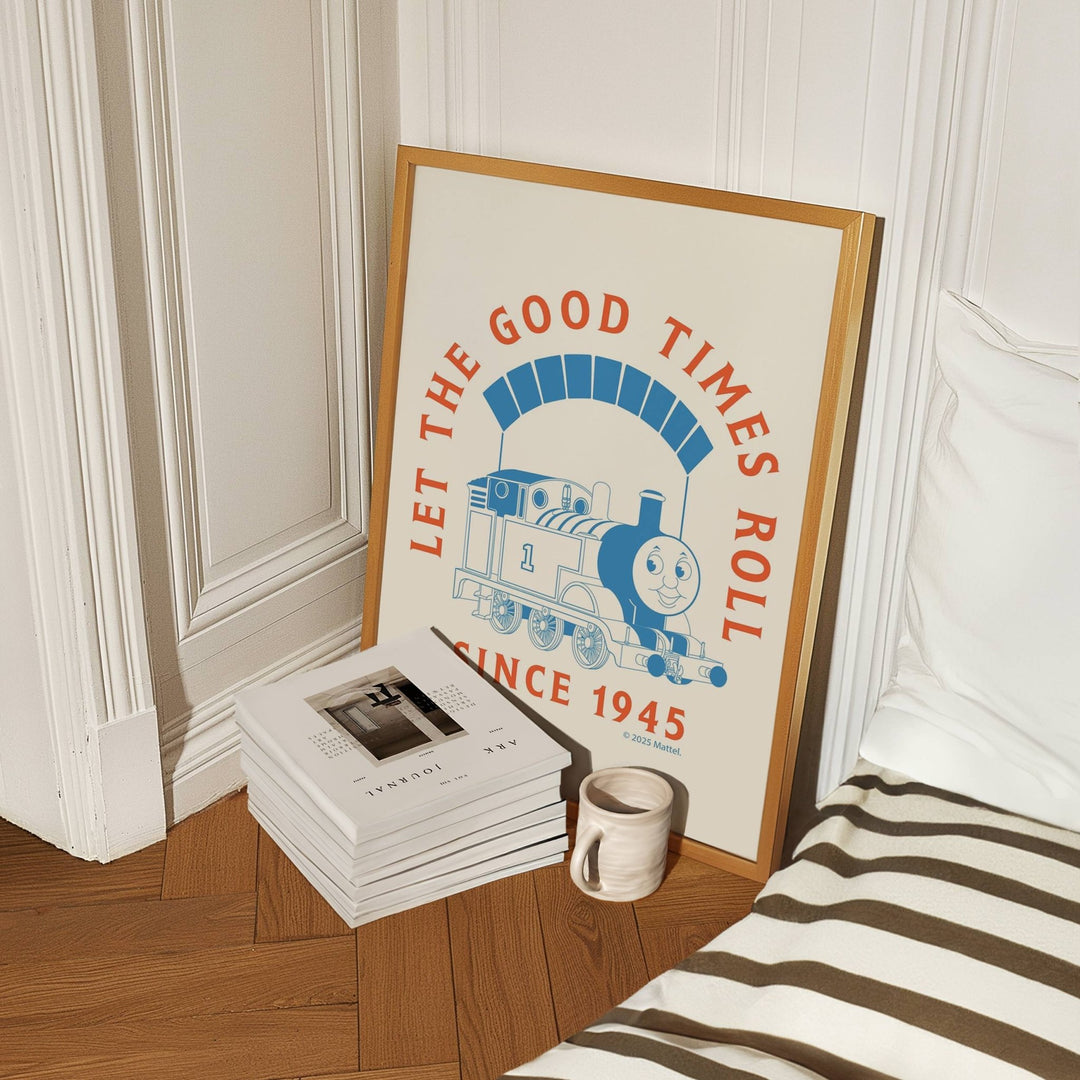 Let the Good Times Roll Thomas the Tank Engine Print wall - art - picture - poster