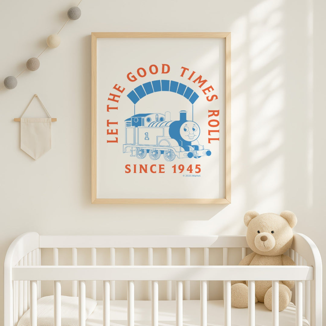Let the Good Times Roll Thomas the Tank Engine Print wall - art - picture - poster