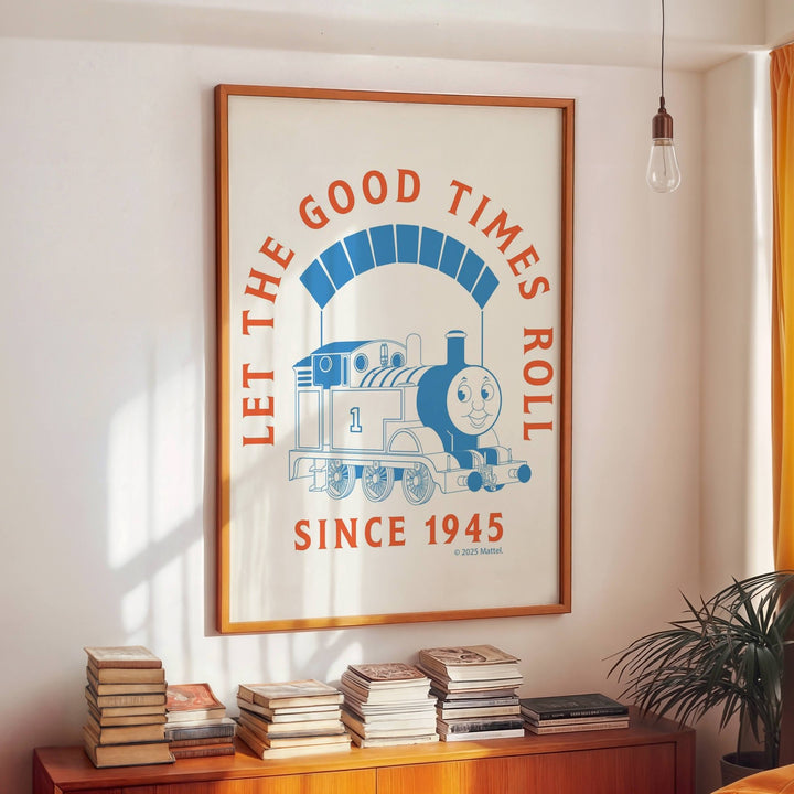 Let the Good Times Roll Thomas the Tank Engine Print wall - art - picture - poster