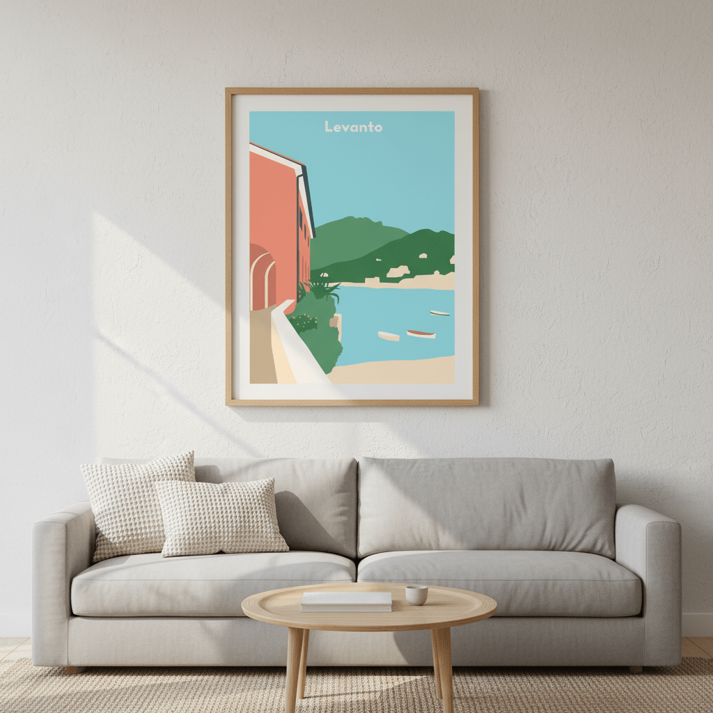 Levanto by Florent Bodart wall - art - picture - poster