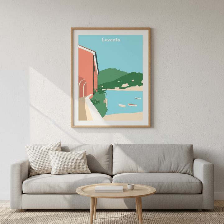 Levanto by Florent Bodart wall - art - picture - poster