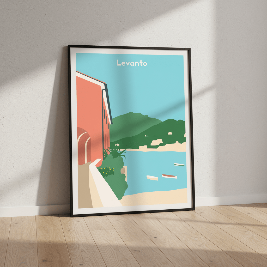 Levanto by Florent Bodart wall - art - picture - poster