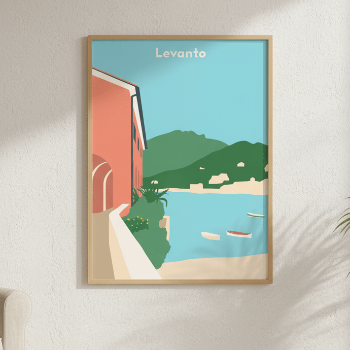 Levanto by Florent Bodart wall - art - picture - poster