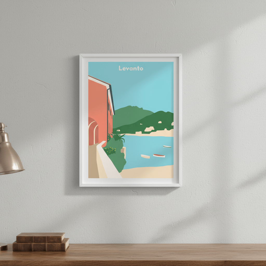 Levanto by Florent Bodart wall - art - picture - poster