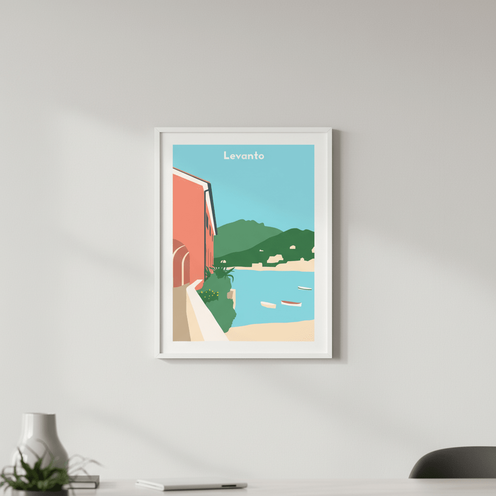 Levanto by Florent Bodart wall - art - picture - poster