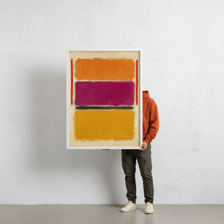 Licorice Allsorts III Mark Rothko Inspired Abstract Art wall - art - picture - poster