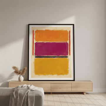 Licorice Allsorts III Mark Rothko Inspired Abstract Art wall - art - picture - poster