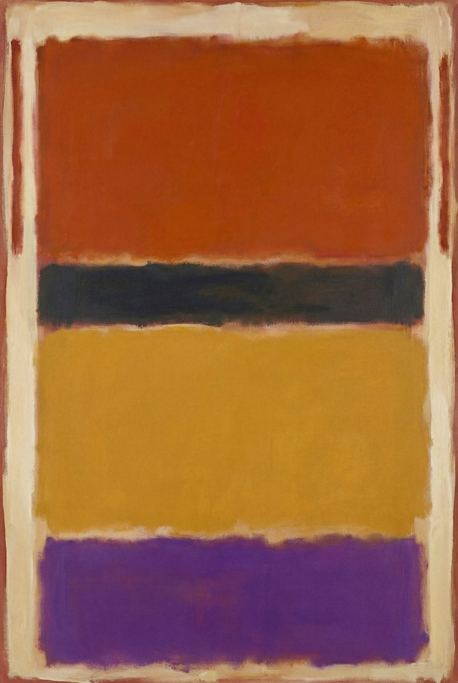 Licorice Allsorts Mark Rothko Inspired Abstract Art