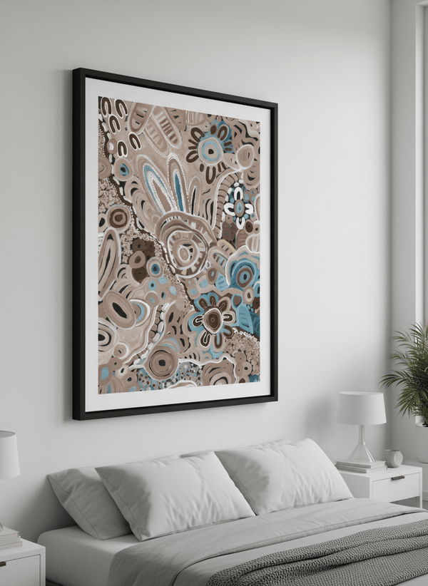 Life On Country Latte By Maria Watson Trudgett | Art & Canvas Print