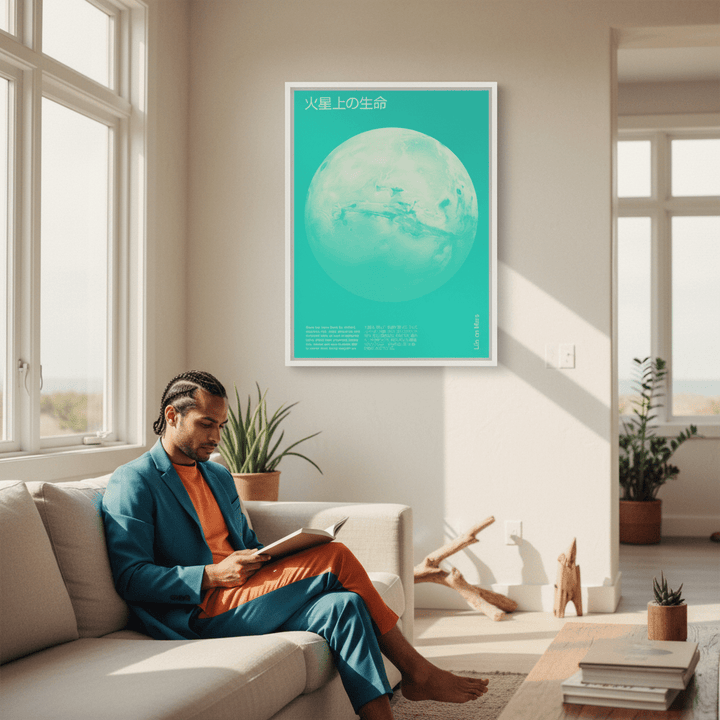 Life on Mars - Futuristic Japan by Florent Bodart wall - art - picture - poster
