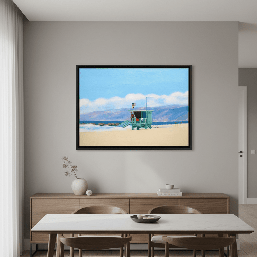 Lifeguard Tower Venice Beach by Ieva Baklane wall - art - picture - poster