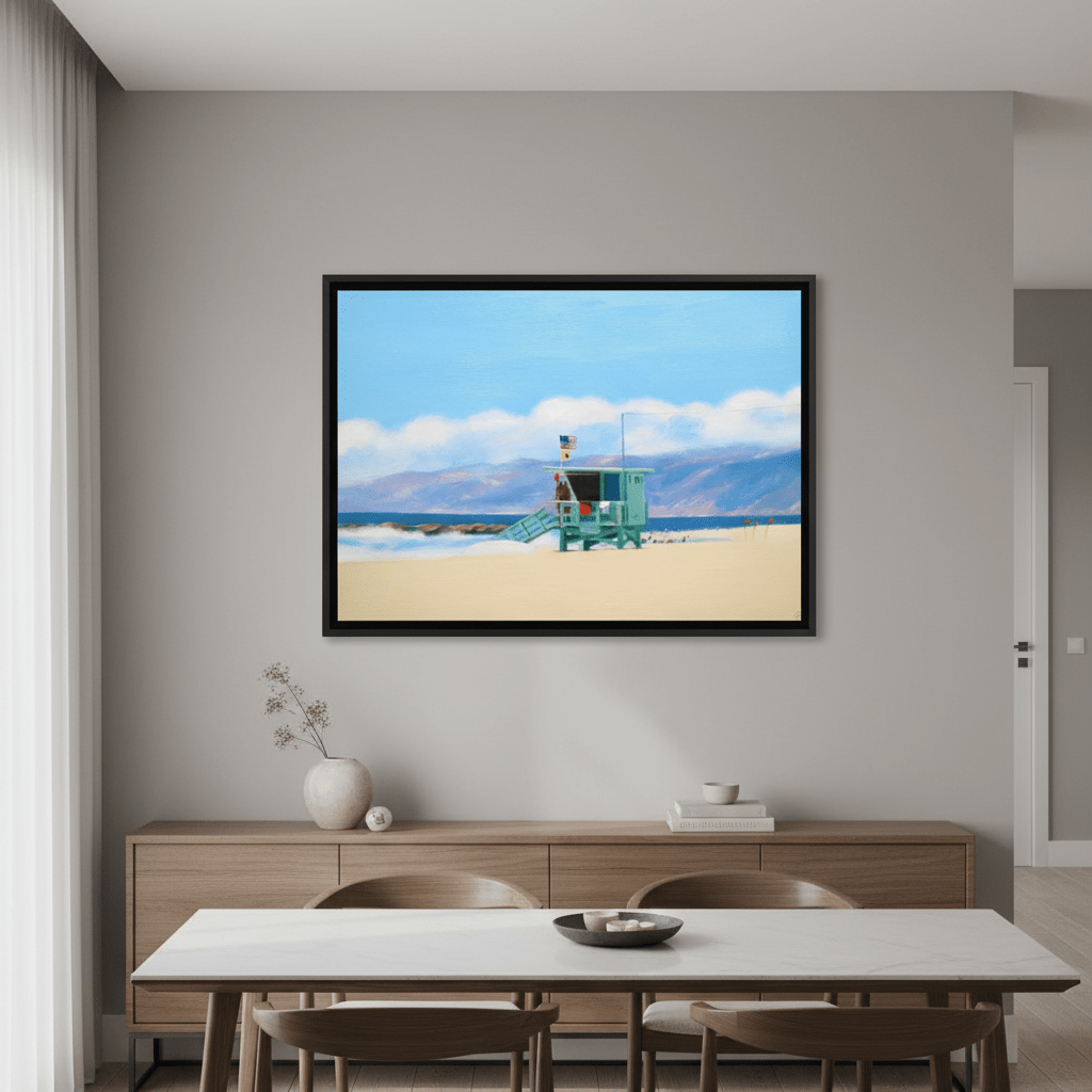 Lifeguard Tower Venice Beach by Ieva Baklane wall - art - picture - poster