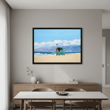 Lifeguard Tower Venice Beach by Ieva Baklane wall - art - picture - poster