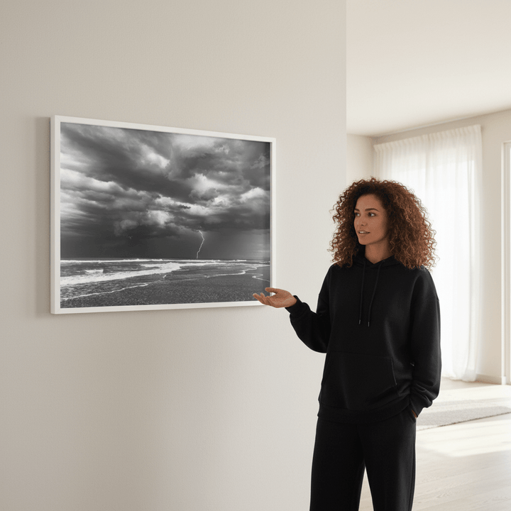 Lighting 90 Mile Beach by Nicole Hunter wall - art - picture - poster