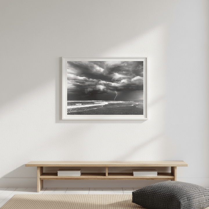 Lighting 90 Mile Beach by Nicole Hunter wall - art - picture - poster