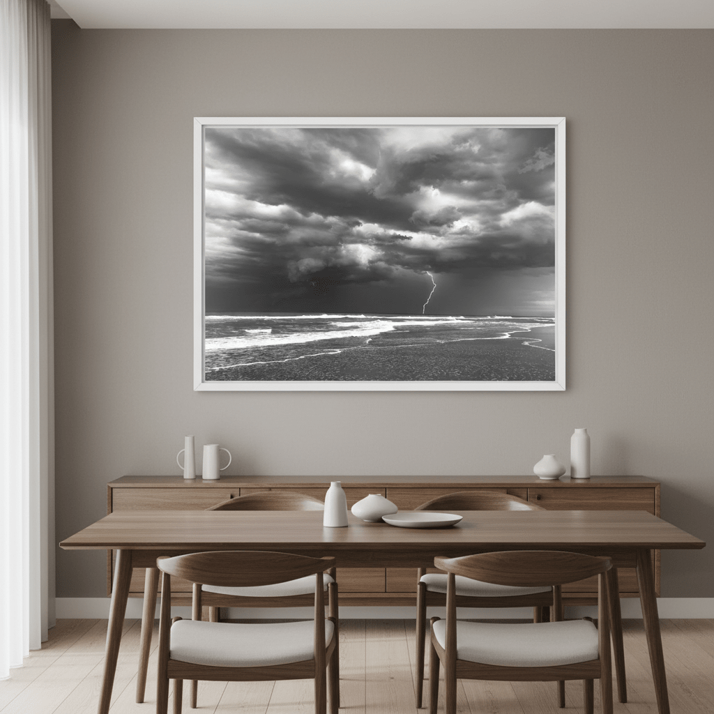 Lighting 90 Mile Beach by Nicole Hunter wall - art - picture - poster