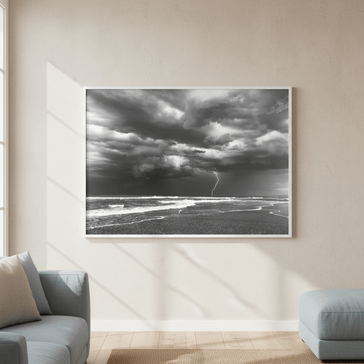 Lighting 90 Mile Beach by Nicole Hunter wall - art - picture - poster