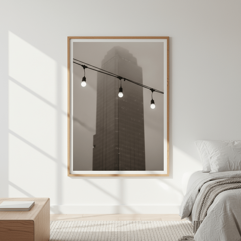 Lights in the Fog by Steven Scott wall - art - picture - poster