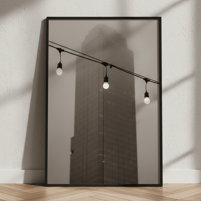 Lights in the Fog by Steven Scott wall - art - picture - poster