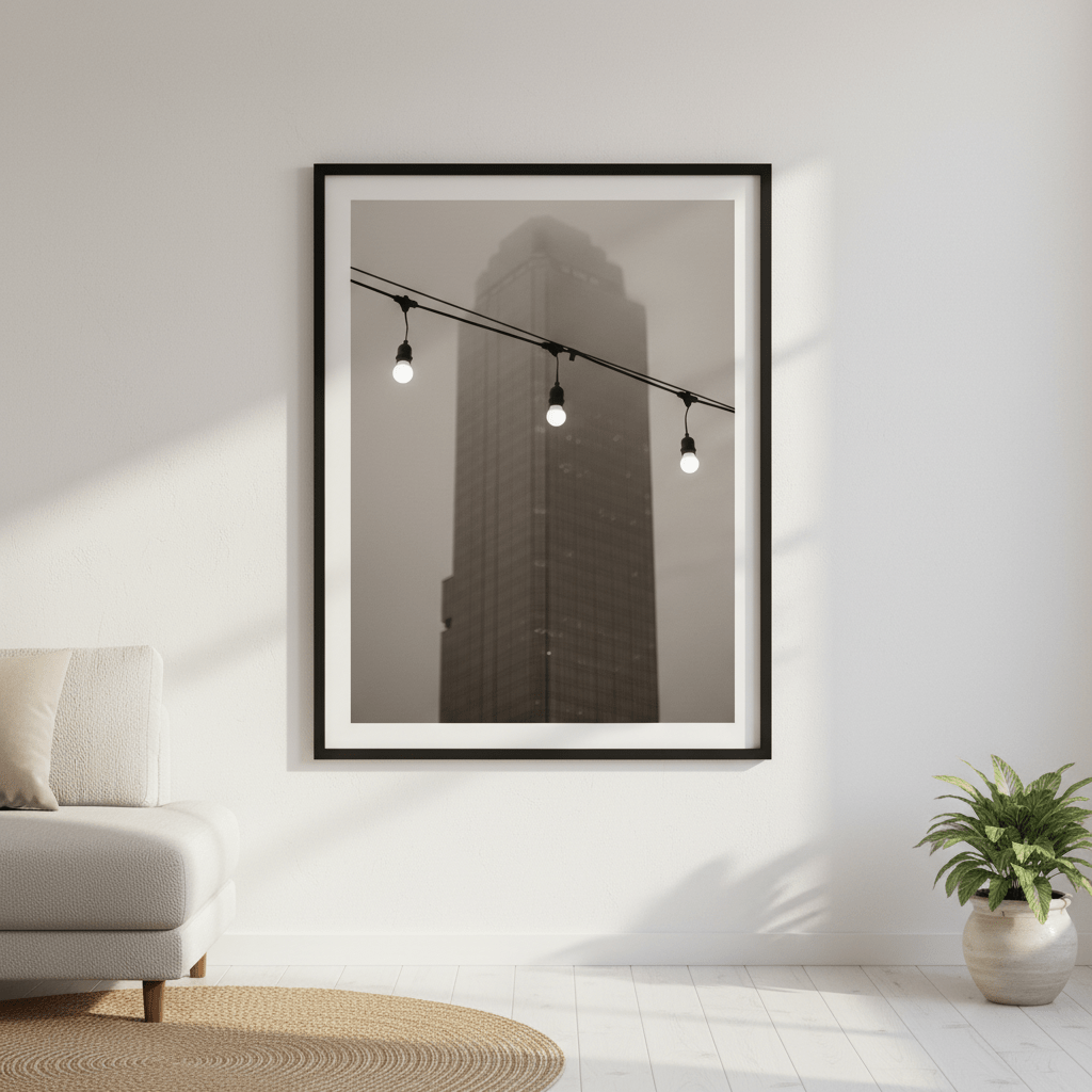 Lights in the Fog by Steven Scott wall - art - picture - poster
