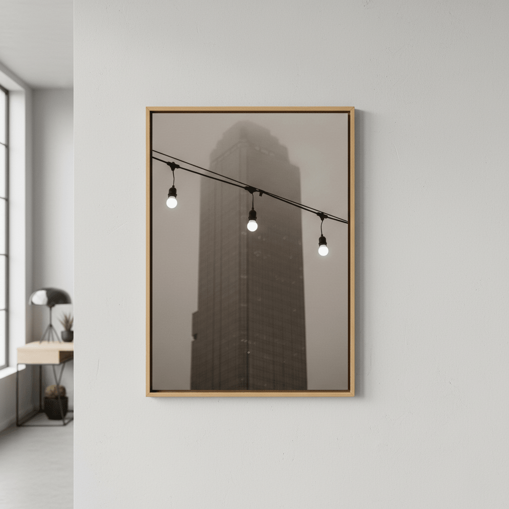 Lights in the Fog by Steven Scott wall - art - picture - poster