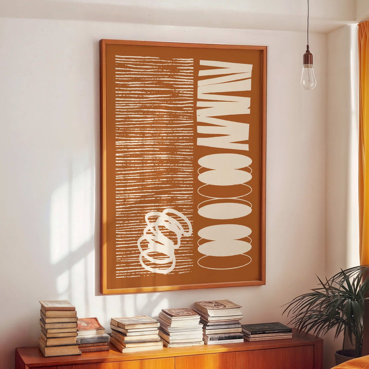 Line Language wall - art - picture - poster