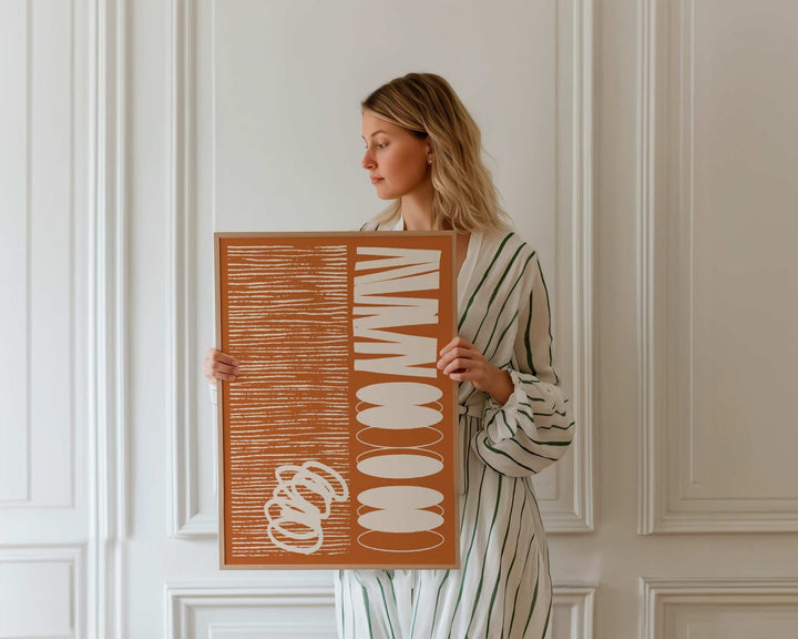 Line Language wall - art - picture - poster