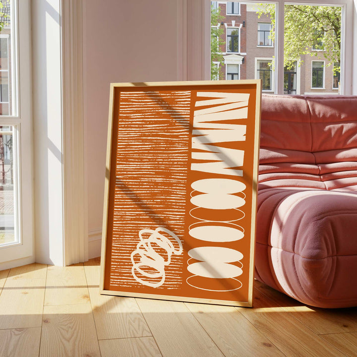 Line Language wall - art - picture - poster