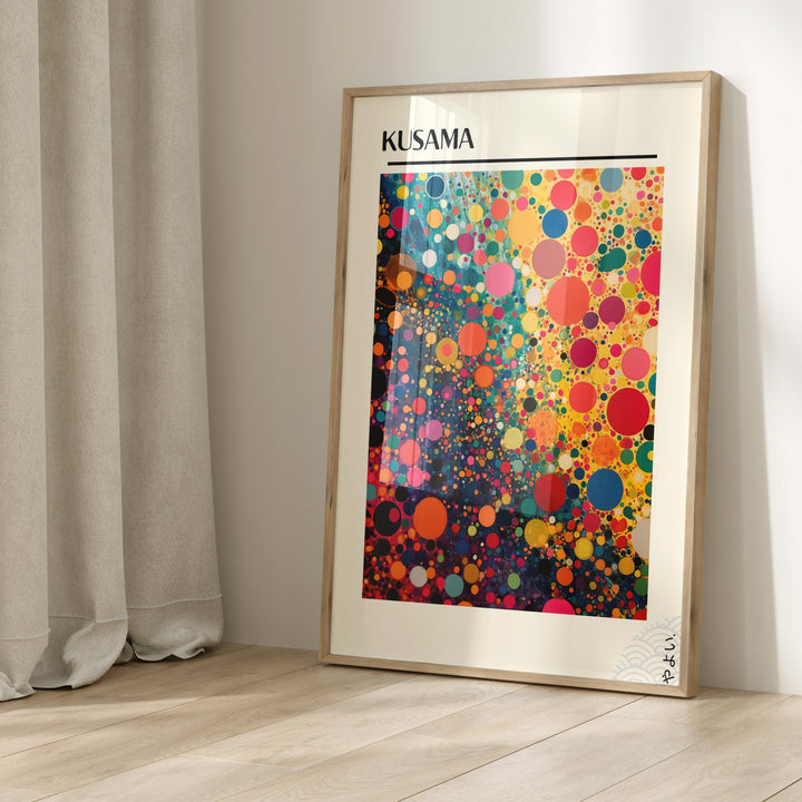 Linear Multicolour Infinity by Yayoi Kusama - Style My Wall