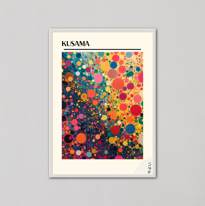 Linear Multicolour Infinity by Yayoi Kusama - Style My Wall