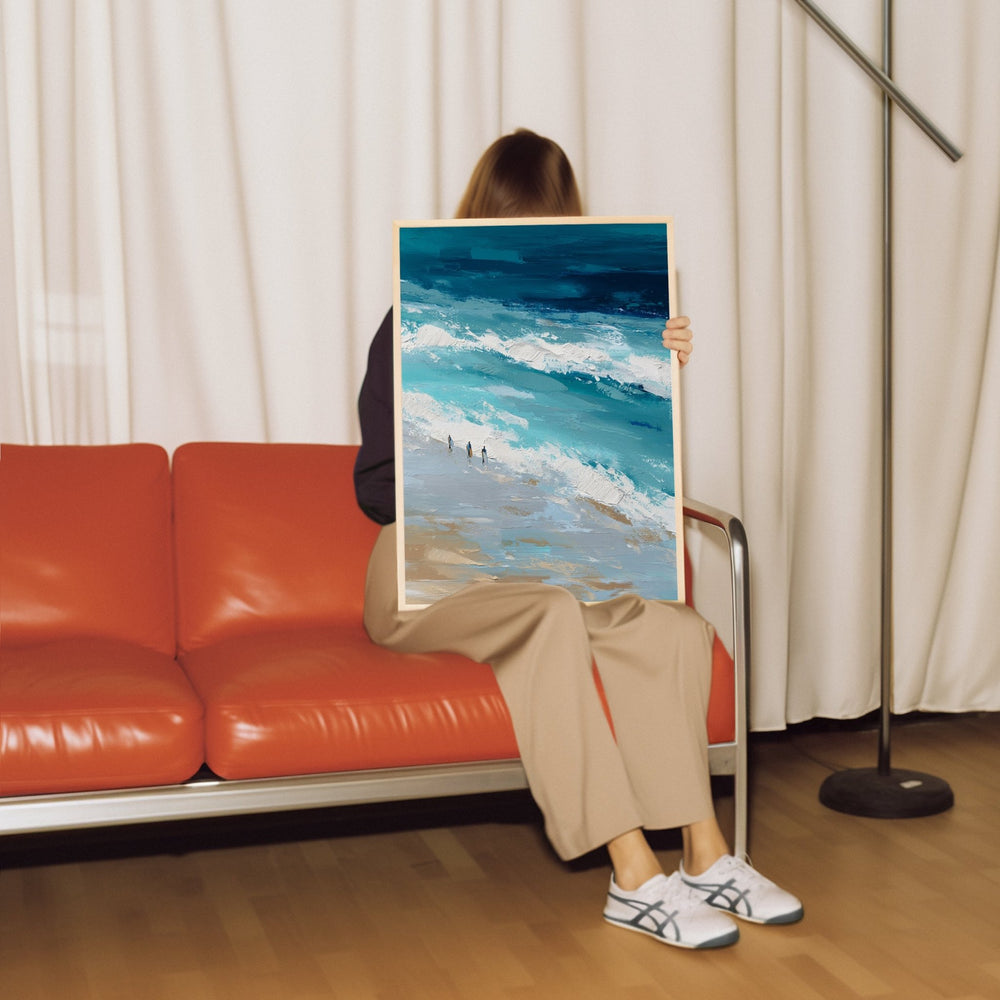 Lineup Serenity Coastal Wall Art Print wall - art - picture - poster