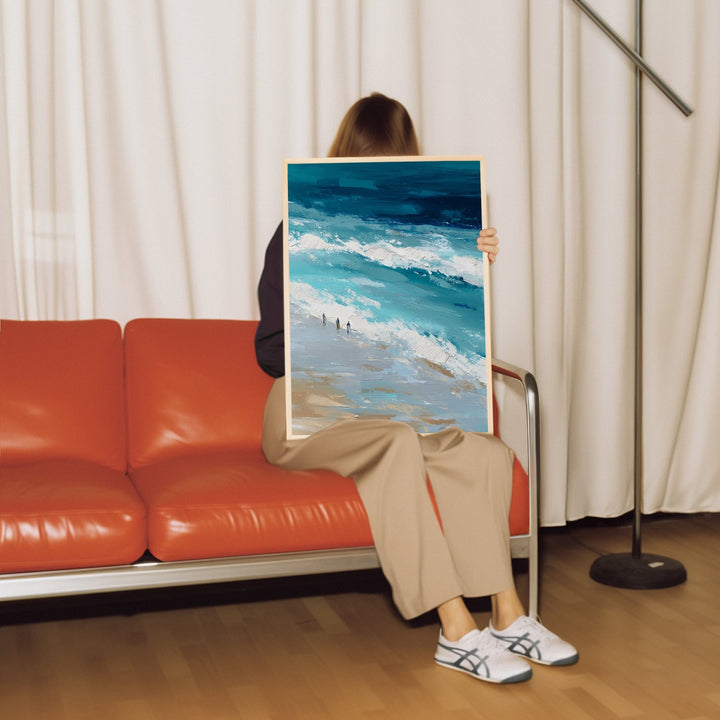 Lineup Serenity Coastal Wall Art Print wall - art - picture - poster