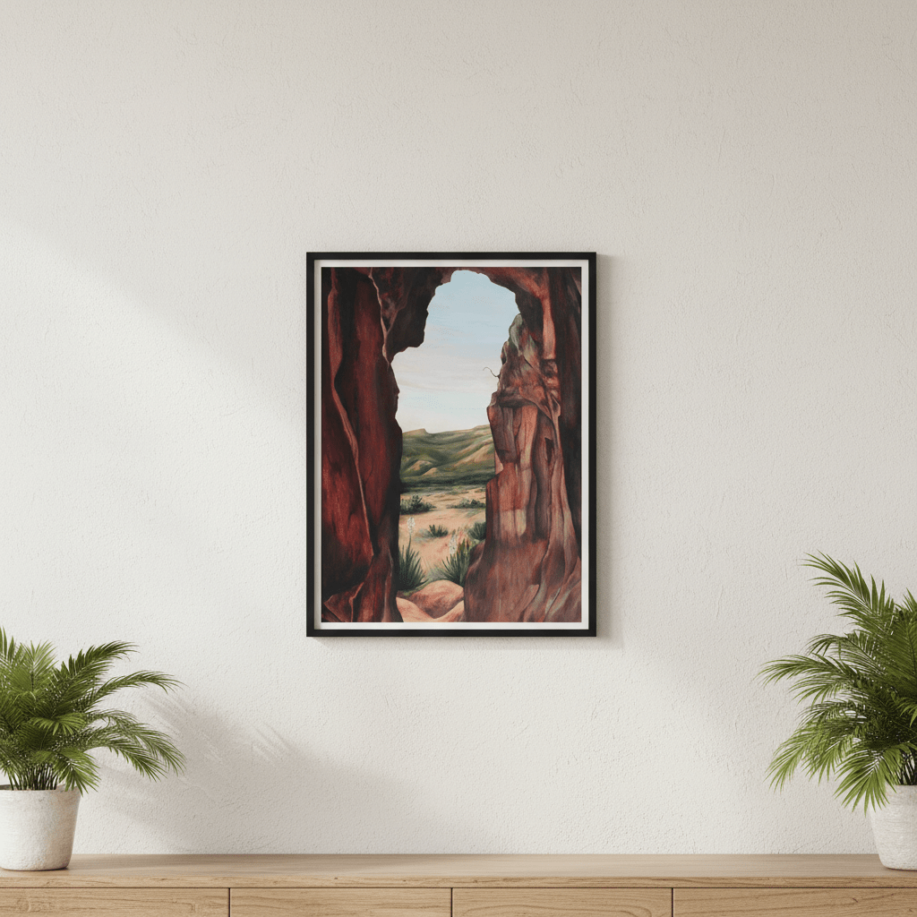 Listening Hollow by Meredith O'Neal wall - art - picture - poster