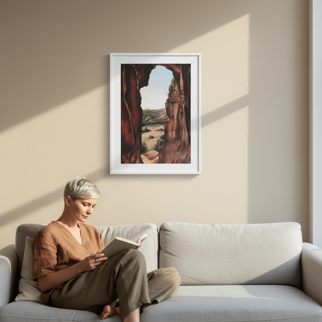 Listening Hollow by Meredith O'Neal wall - art - picture - poster