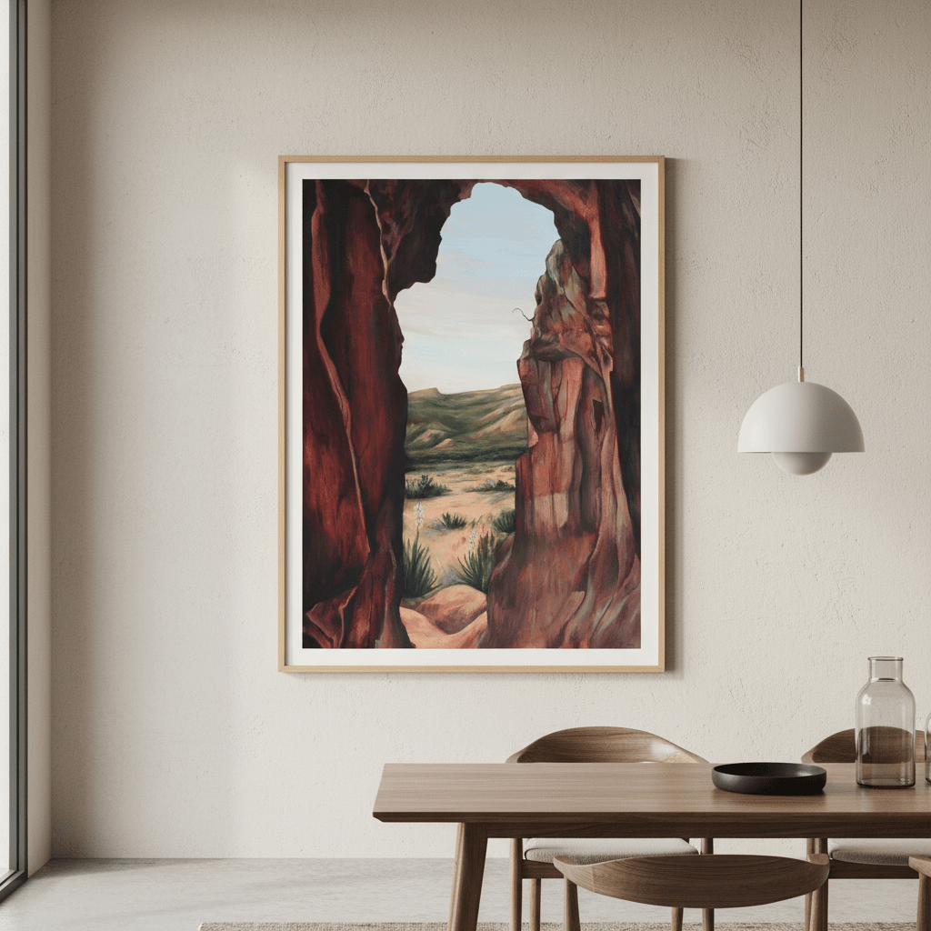 Listening Hollow by Meredith O'Neal wall - art - picture - poster