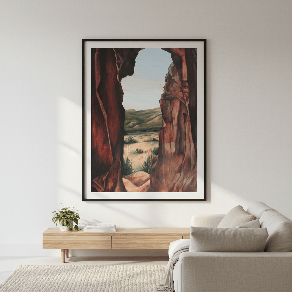 Listening Hollow by Meredith O'Neal wall - art - picture - poster