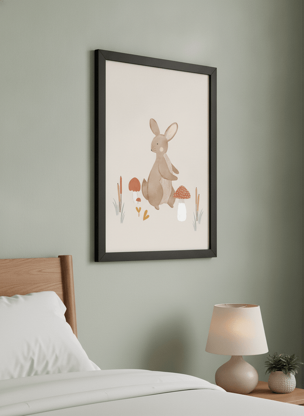 Little Bunny By Menina Lisboa | Art & Canvas Print