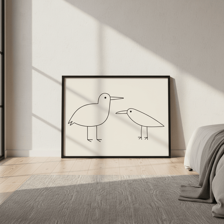 Little Chat by Silvia Visscher wall - art - picture - poster