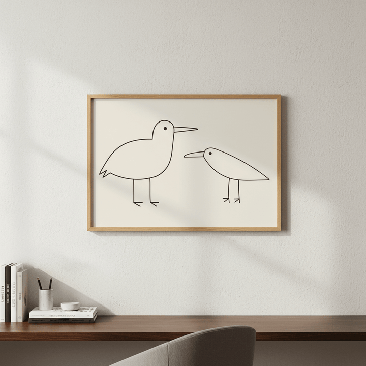 Little Chat by Silvia Visscher wall - art - picture - poster