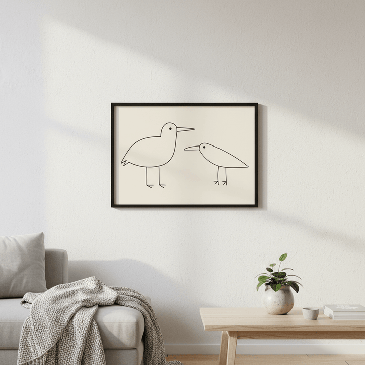 Little Chat by Silvia Visscher wall - art - picture - poster