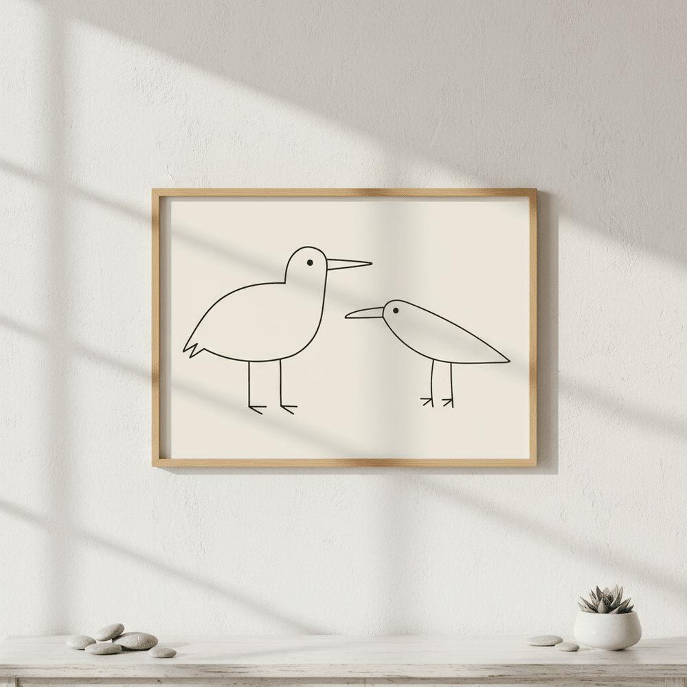 Little Chat by Silvia Visscher wall - art - picture - poster